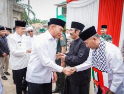 Pj Bupati Muba Ajak Kiai dan Santri Doakan Palestina pada Peringatan Hari Santri Nasional