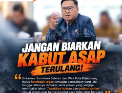Agung Bahari Minta Pelaku Pembakaran Lahan Ditindak Tegas